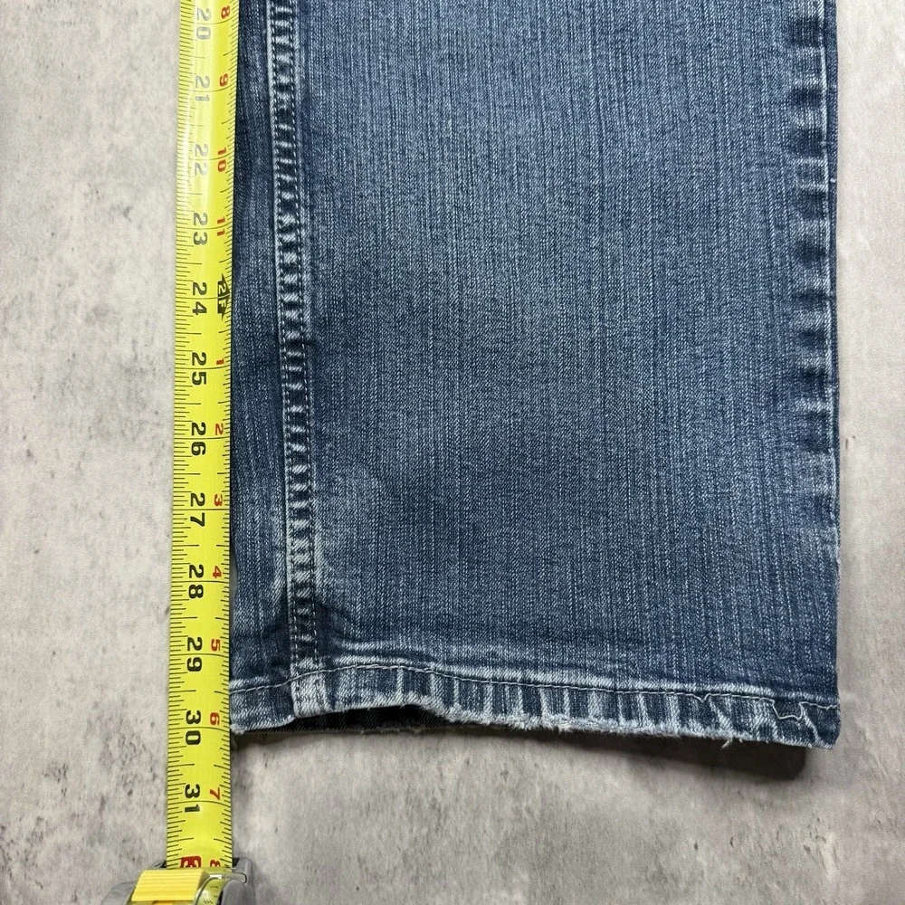 Levi's 559 Jeans Mens Size 40x30 Blue Relaxed Straight Rigid Denim Stone Wash